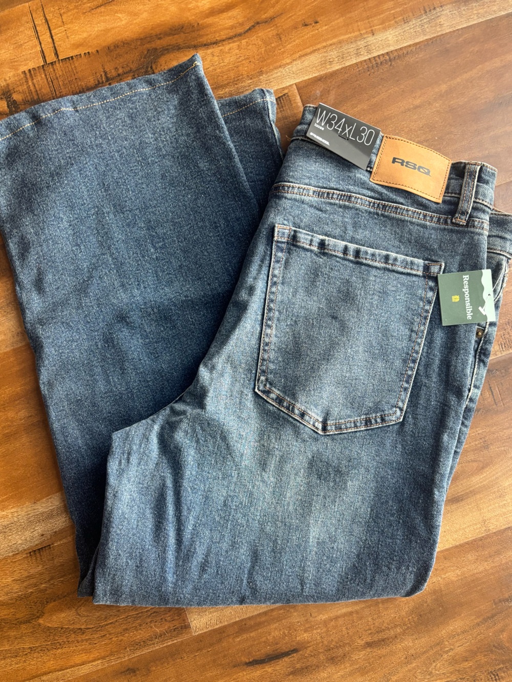RSQ Tilly's | Men's Medium Blue Loose Fit Jeans. 34/26